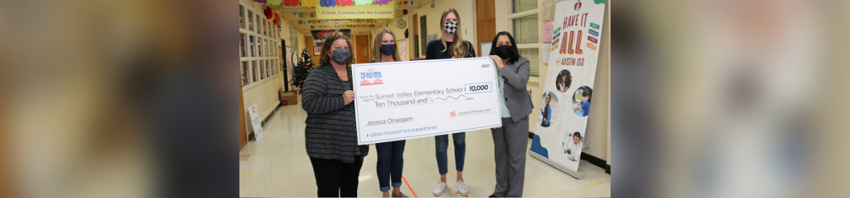 Sunset Valley Elementary Teacher Receives 10 000 Grant from Rack